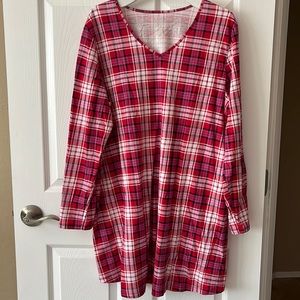 CROFT & BARROW Plaid Nightshirt